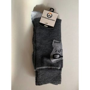 Bioworld  gray overwatch logo crew socks